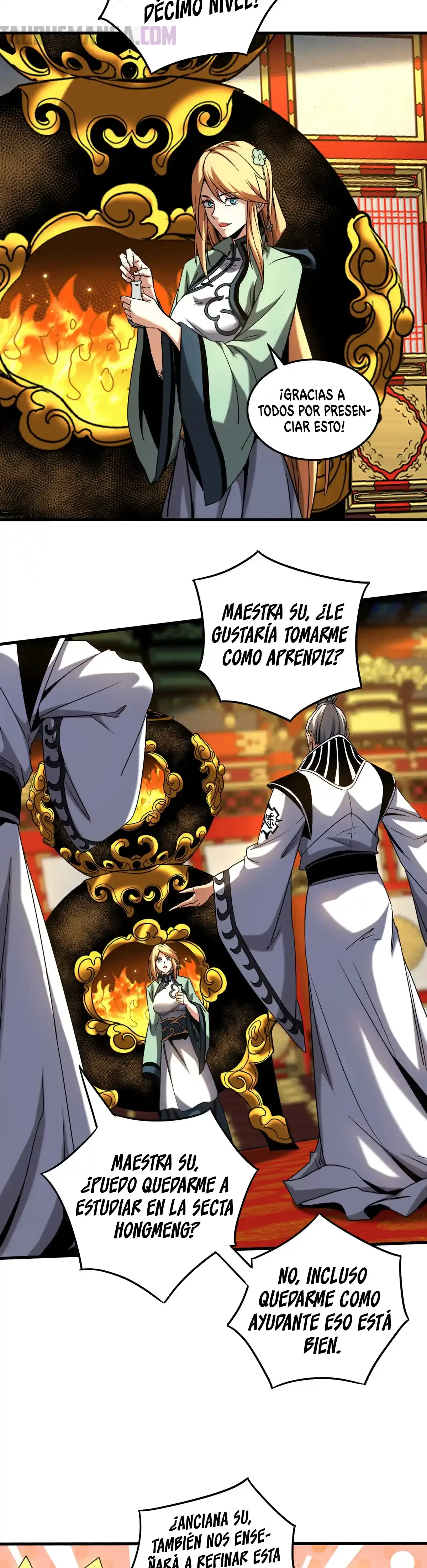 Mientras mis discípulas se matan, yo me relajo! > Capitulo 131 > Page 161